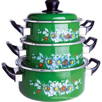 2013 Popular Enamel Casserole Set